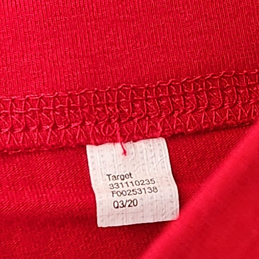 Wild Fable Fashion Leggings Womens XS Red‎ High-Waisted Cotton Workout Stretch - Picture 6 of 11